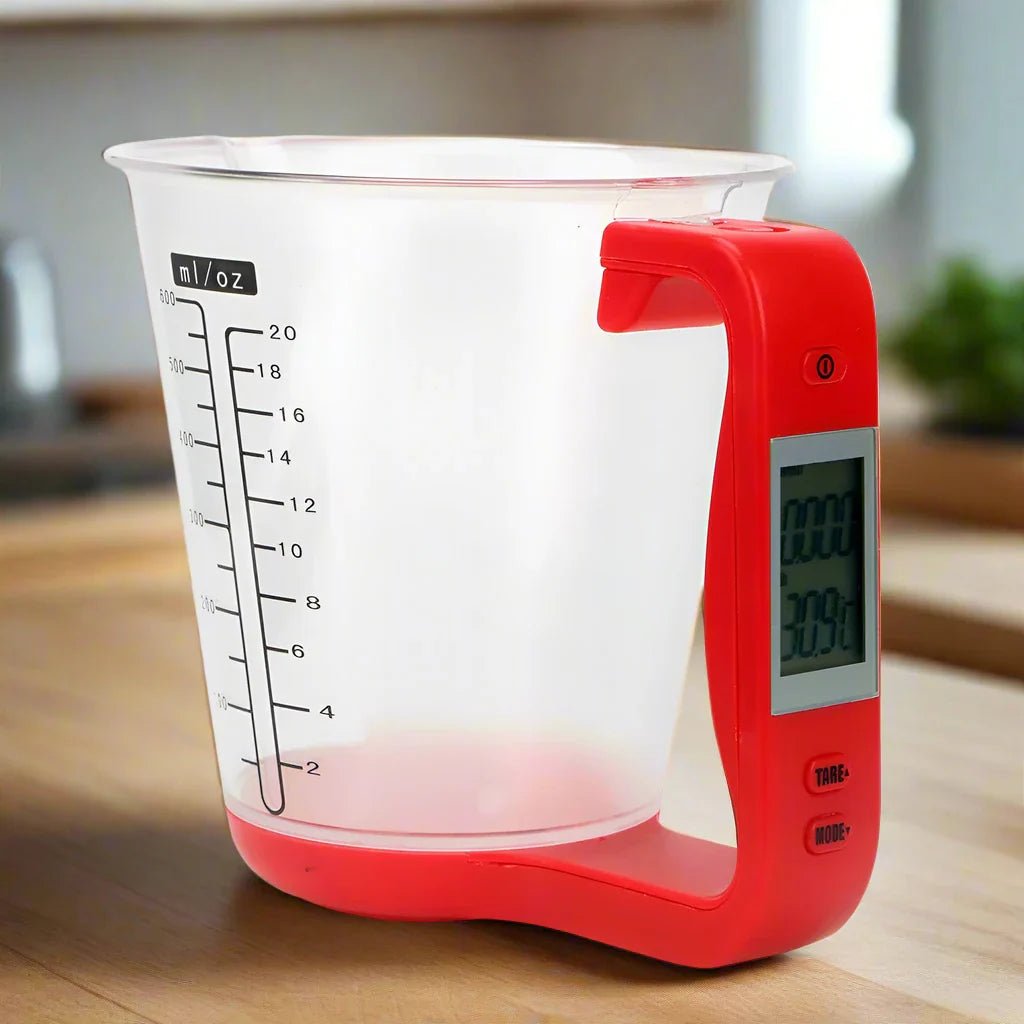 Balance de Cuisine - ElectronicCups™ - Rouge - Cuisine et moi
