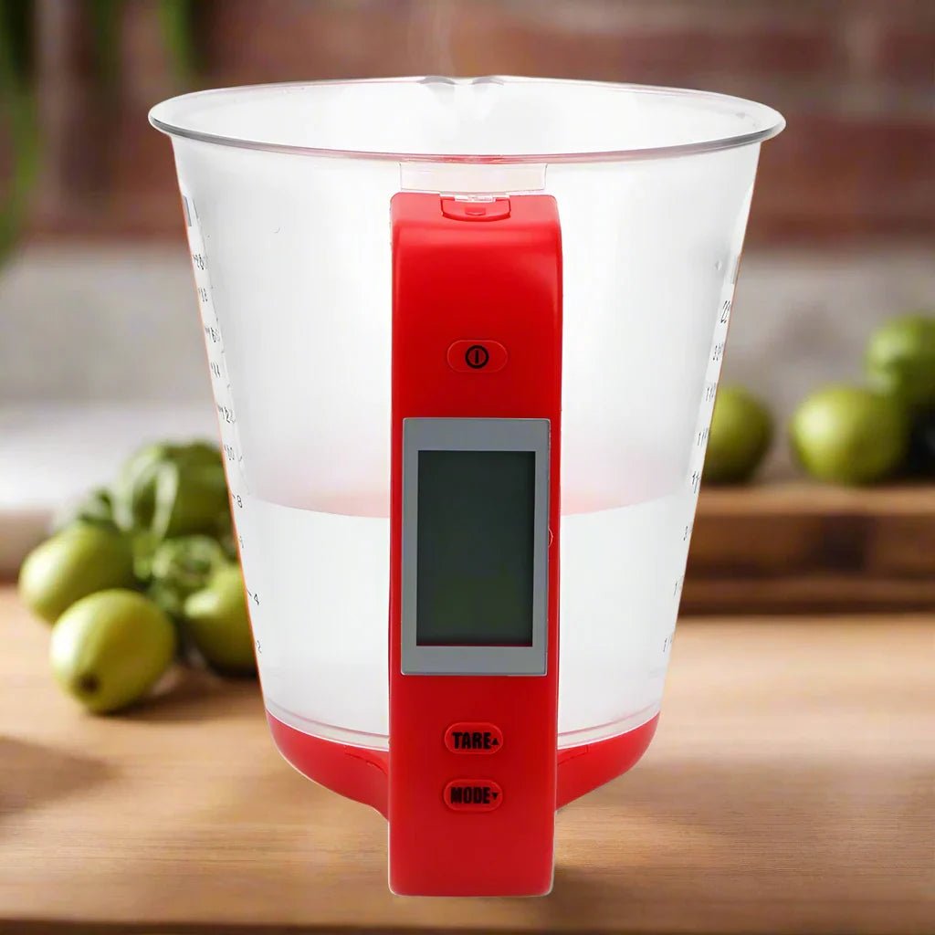 Balance de Cuisine - ElectronicCups™ - Rouge - Cuisine et moi