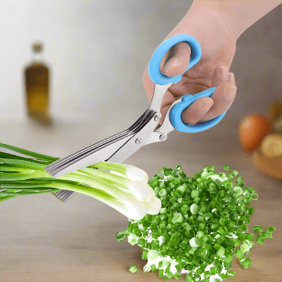 Ciseaux de Cuisine - MultiLayersScissor™ - Bleu - Cuisine et moi