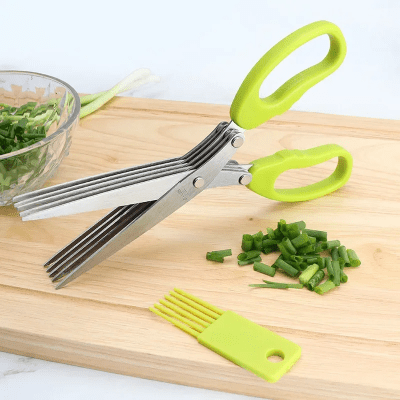 Ciseaux de Cuisine - MultiLayersScissor™ - Vert Clair - Cuisine et moi