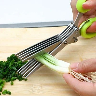 Ciseaux de Cuisine - MultiLayersScissor™ - Vert Clair - Cuisine et moi